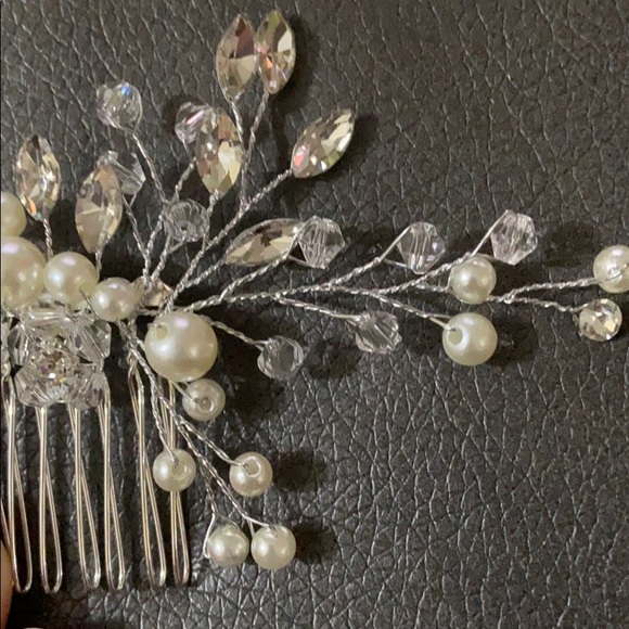 Pearl hair comb - Picture 4 of 4